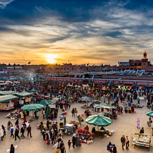 jemaa-elfnaa-sunset jemaa-elfnaa-sunset